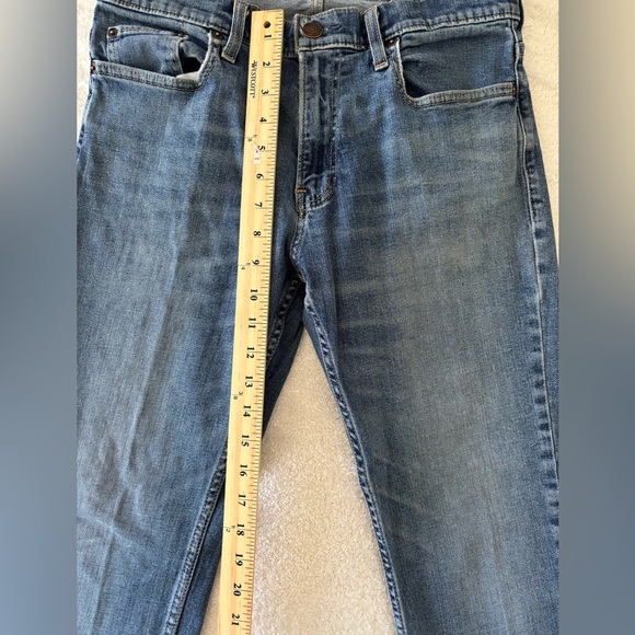 Hollister Blue Straight Jeans with Classic Style - Picture 7 of 8